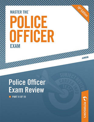 Book cover for Master the Police Officer Exam: Police Officer Exam Review