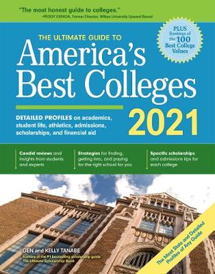 Book cover for The Ultimate Guide to America's Best Colleges 2021