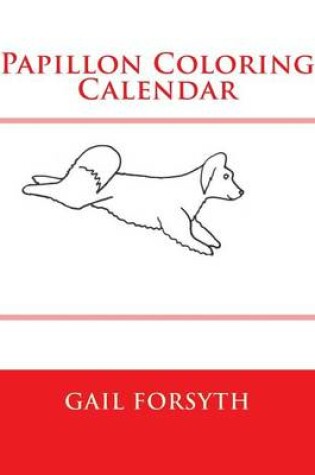 Cover of Papillon Coloring Calendar