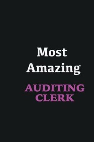 Cover of Most Amazing Auditing Clerk