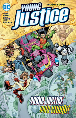 Book cover for Young Justice Book Four