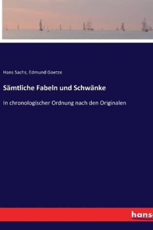 Cover of Sämtliche Fabeln und Schwänke