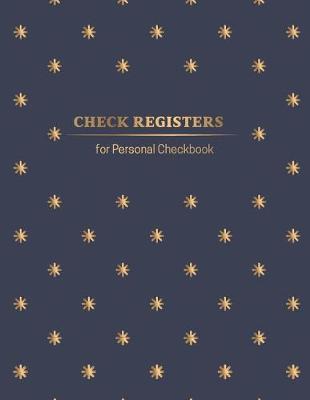 Book cover for Check Registers for Personal Checkbook
