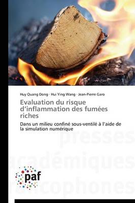 Book cover for Evaluation Du Risque D Inflammation Des Fumees Riches