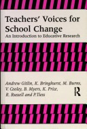 Cover of Teachers' Voices for School Change