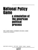 Book cover for National Policy Game