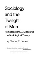 Cover of Sociology and the Twilight of Man