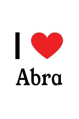 Book cover for I Love Abra