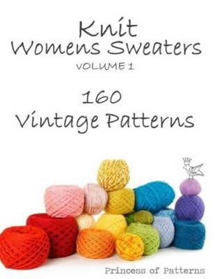 Book cover for Knit Womens Sweaters Volume 1