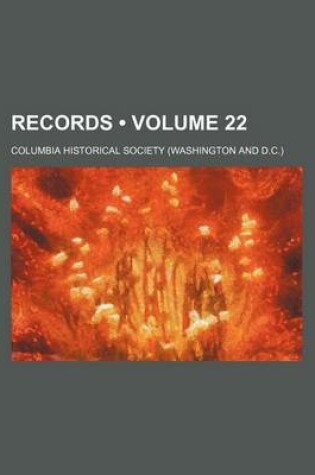 Cover of Records (Volume 22)