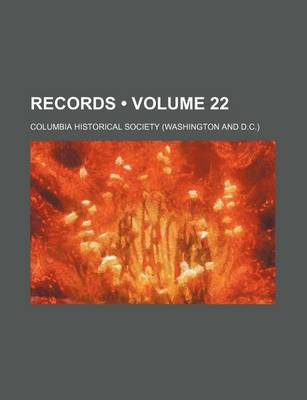 Book cover for Records (Volume 22)