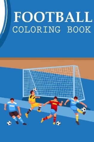 Cover of Football Coloring Book