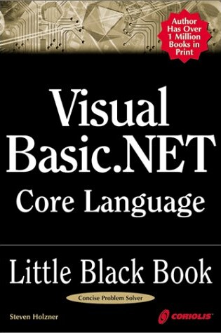 Cover of Visual Basic.NET Core Language Little Black Book