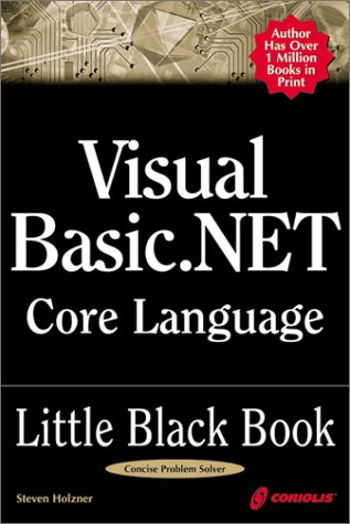 Book cover for Visual Basic.NET Core Language Little Black Book