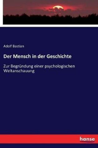 Cover of Der Mensch in der Geschichte