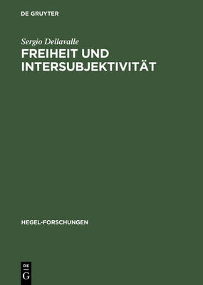 Cover of Freiheit und Intersubjektivitat
