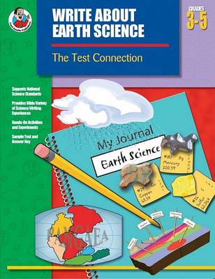 Cover of Write about Earth Science, Grades 3-5