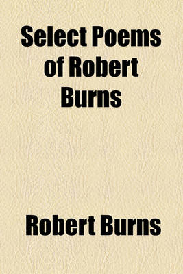 Book cover for Select Poems of Robert Burns