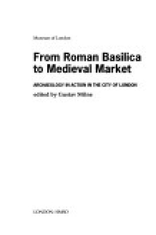 Cover of From Roman Basilica to Medieval Market