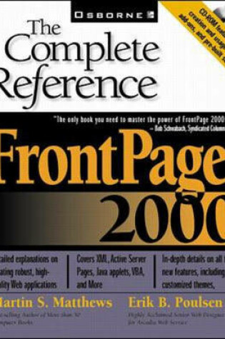 Cover of FrontPage 2000
