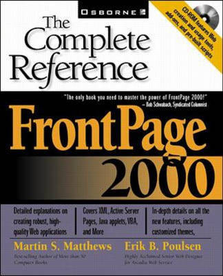 Book cover for FrontPage 2000
