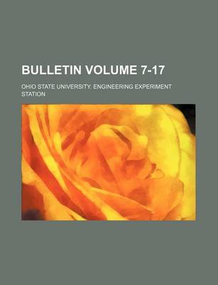 Book cover for Bulletin Volume 7-17