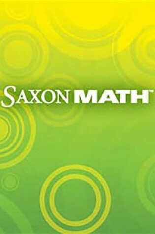 Cover of Saxon Math Intermediate 5 Texas