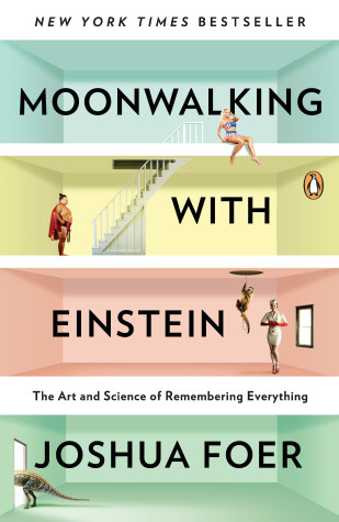 Book cover for Moonwalking with Einstein