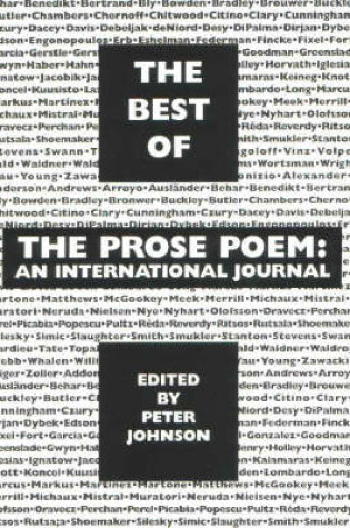 Cover of The Best of the Prose Poem