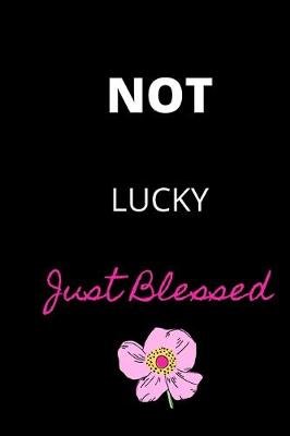 Book cover for Not Lucky Just Blessed