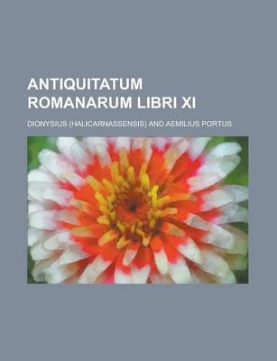 Book cover for Antiquitatum Romanarum Libri XI