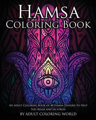 Book cover for Hamsa Coloring Book