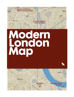 Book cover for Modern London Map