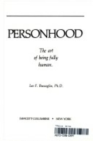 Cover of FT-Personhood