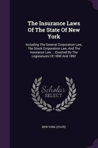 Cover of The Insurance Laws of the State of New York