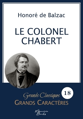 Book cover for Le Colonel Chabert en grands caract�res