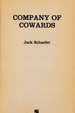 Cover of Company of Cowards
