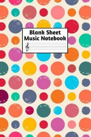 Cover of Blank Sheet Music Notebook