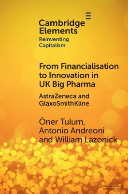 Book cover for From Financialisation to Innovation in UK Big Pharma