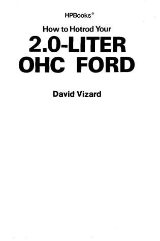 Cover of Hotrod Ohc Ford