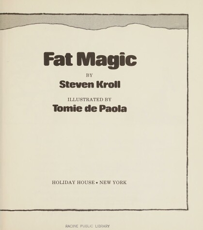 Book cover for Fat Magic