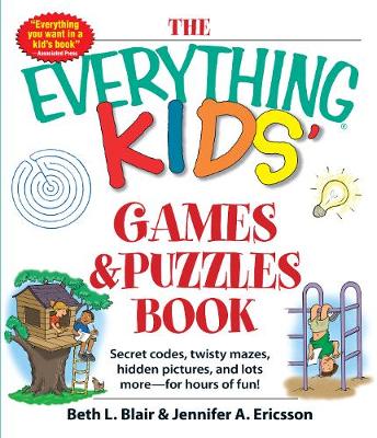 Book cover for The Everything Kids' Games & Puzzles Book