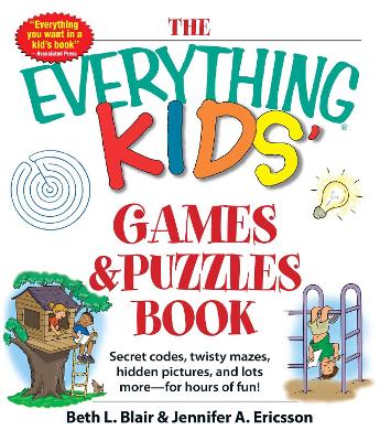 Book cover for The Everything Kids' Games & Puzzles Book