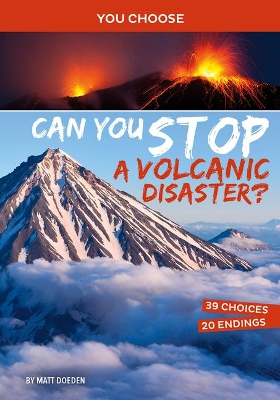 Book cover for Can You Stop a Volcanic Disaster