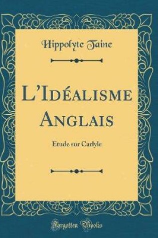 Cover of L'Idéalisme Anglais