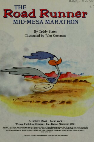 Cover of Road Runner and the Marathon