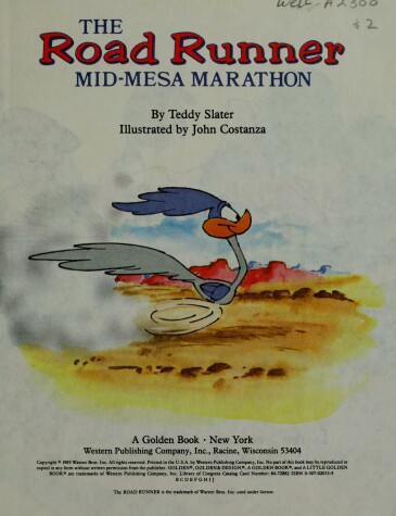 Book cover for Road Runner and the Marathon