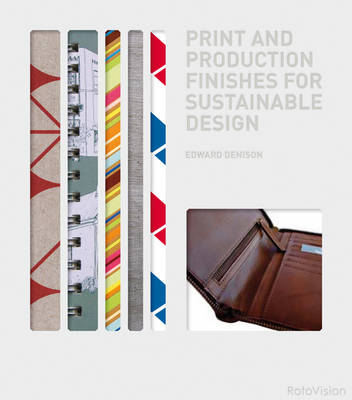 Book cover for Print and Production Finishes for Sustainable Design