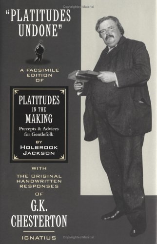 Book cover for Platitudes Undone