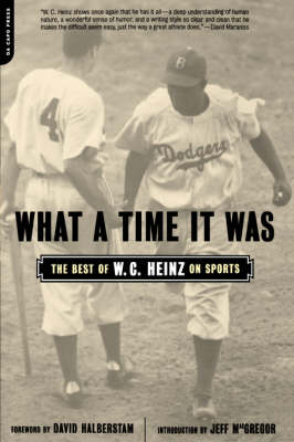 Book cover for What A Time it Was